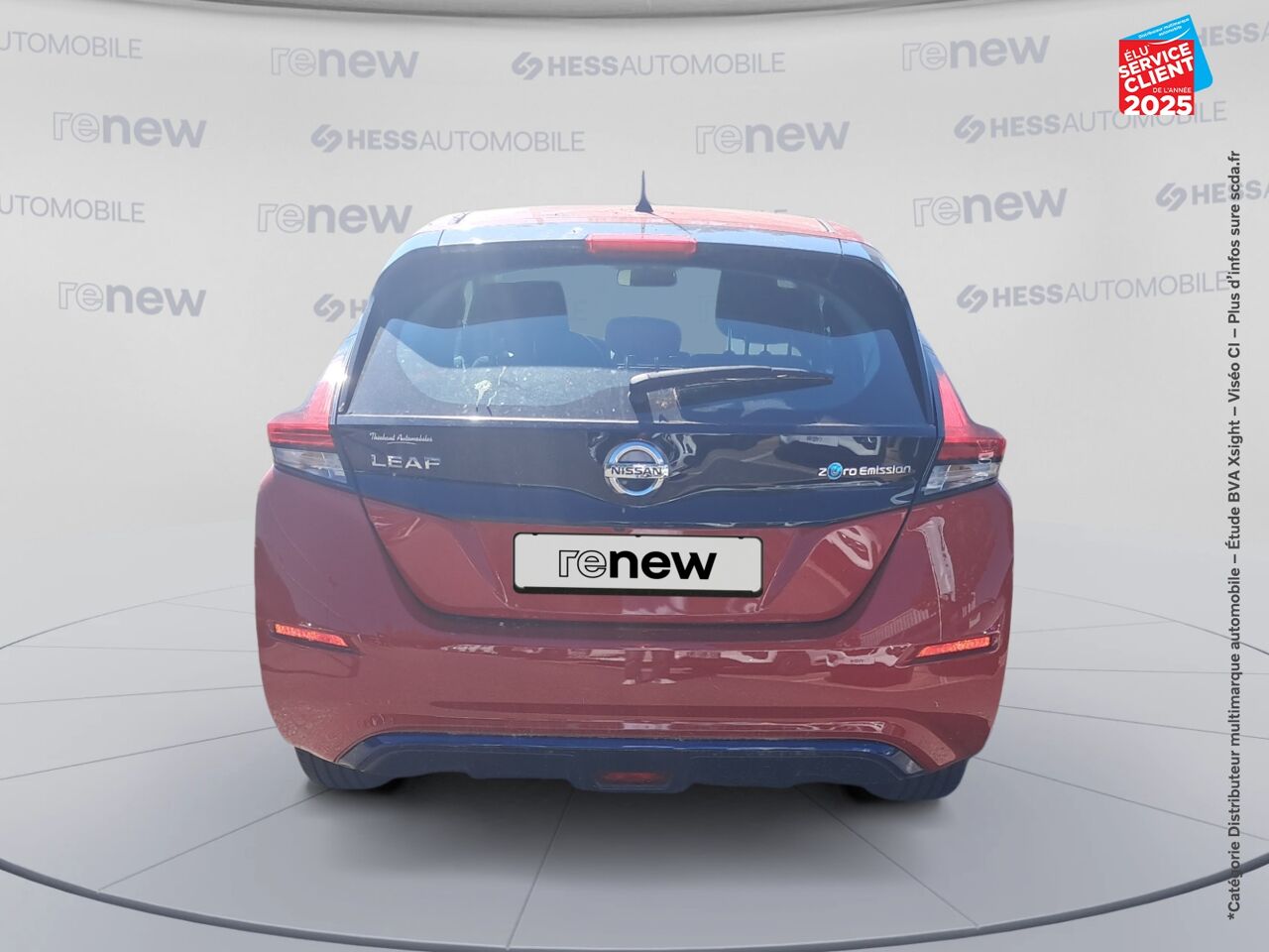 Véhicule d'occasion NISSAN LEAF 150CH 40KWH ACENTA 21.5 chez Nissan Belfort