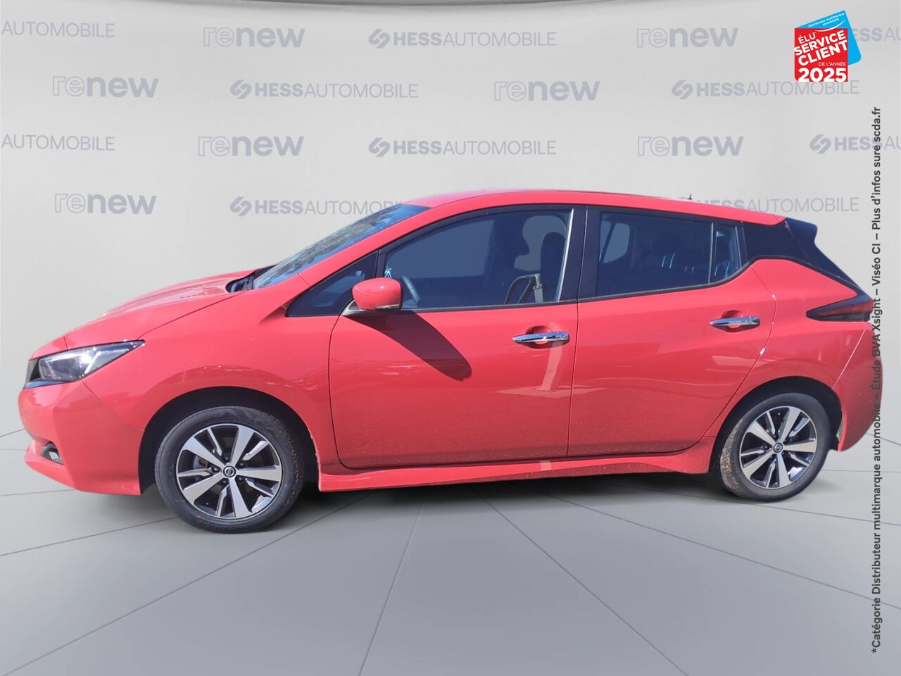 Véhicule d'occasion NISSAN LEAF 150CH 40KWH ACENTA 21.5 chez Nissan Belfort