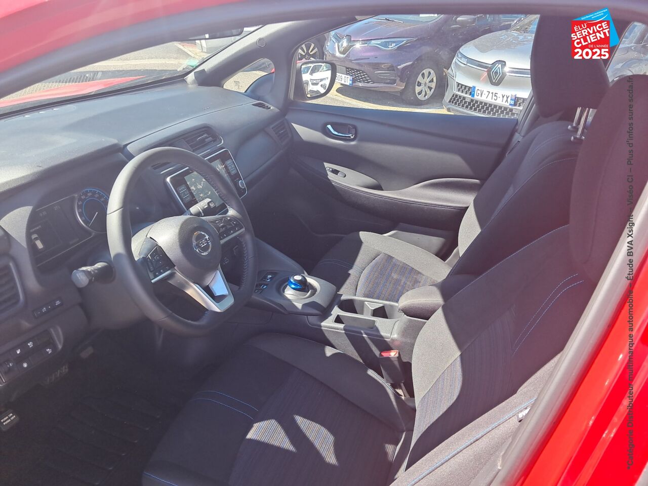 Véhicule d'occasion NISSAN LEAF 150CH 40KWH ACENTA 21.5 chez Nissan Belfort