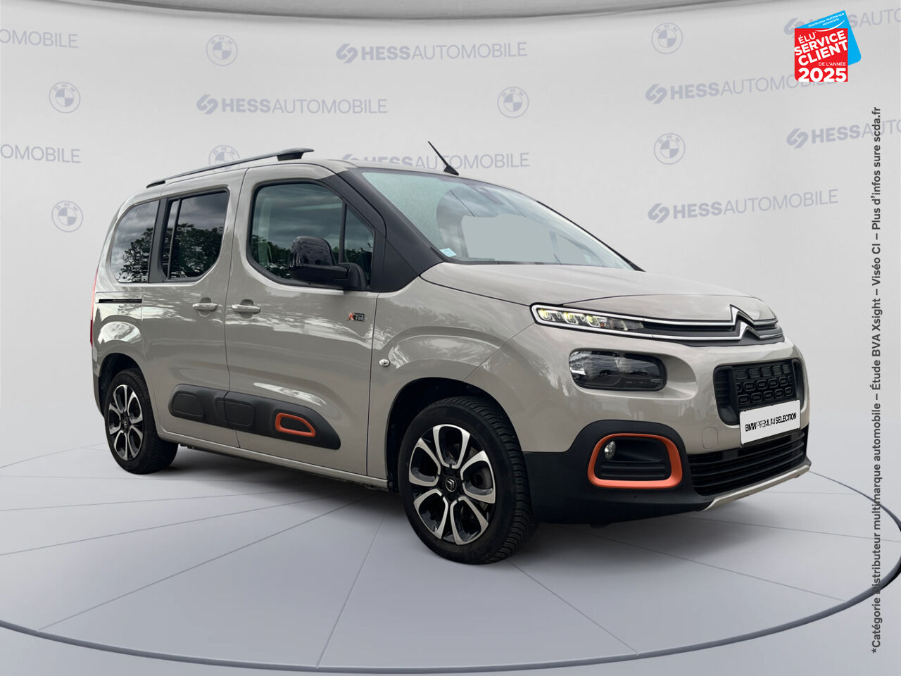 Véhicule d'occasion CITROEN BERLINGO M BLUEHDI 130CH SS SHINE 114G chez Renault Sélestat