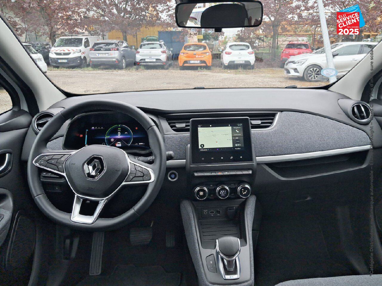Véhicule d'occasion RENAULT ZOE E-TECH EVOLUTION CHARGE NORMALE R110 ACHAT INTEGRAL - MY22 GPS RADAR AR chez Opel Charleville