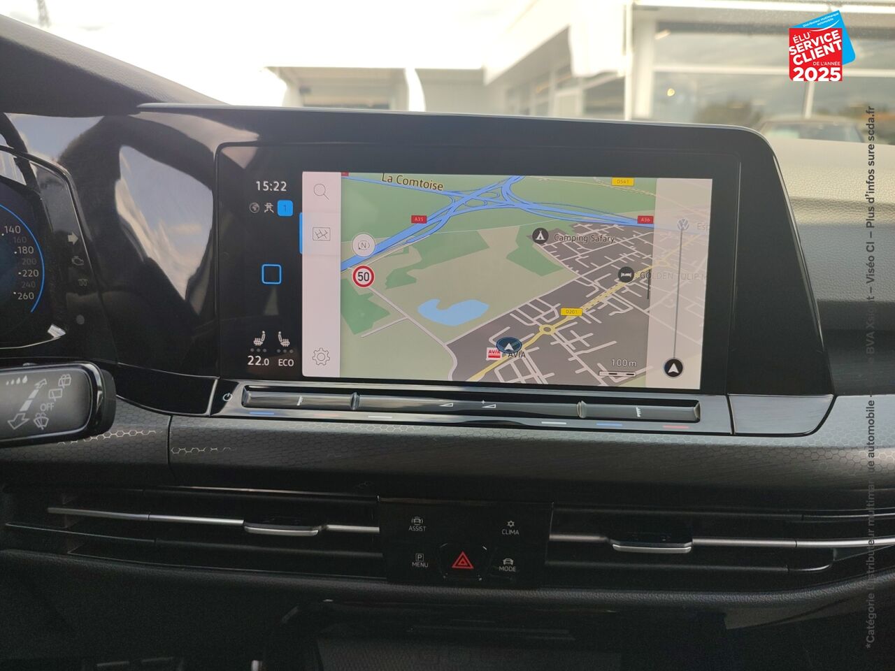 Véhicule d'occasion VOLKSWAGEN GOLF 1.4 EHYBRID 245CH GTE DSG6 chez Peugeot Sedan