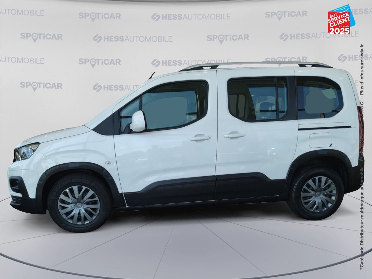 Véhicule d'occasion PEUGEOT RIFTER BLUEHDI 130CH S/S STANDARD ALLURE GPS CARPLAY chez Opel Saint-Dizier