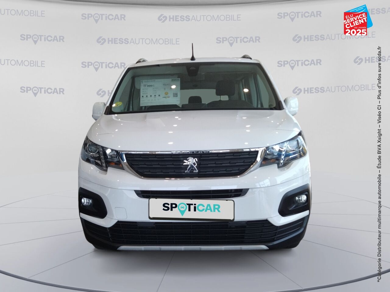 Véhicule d'occasion PEUGEOT RIFTER BLUEHDI 130CH S/S STANDARD ALLURE GPS CARPLAY chez Opel Saint-Dizier