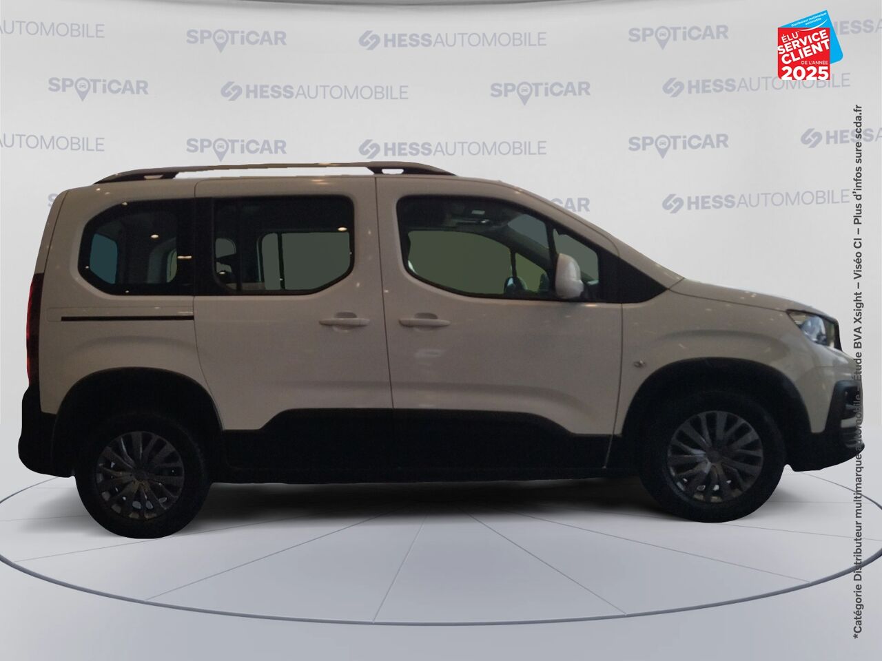 Véhicule d'occasion PEUGEOT RIFTER BLUEHDI 130CH S/S STANDARD ALLURE GPS CARPLAY chez Opel Saint-Dizier