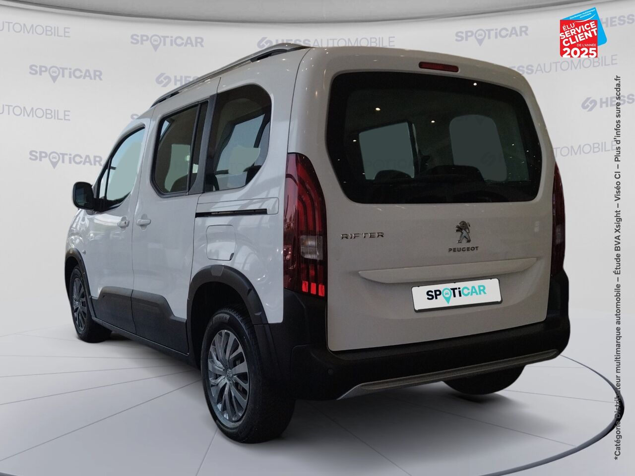 Véhicule d'occasion PEUGEOT RIFTER BLUEHDI 130CH S/S STANDARD ALLURE GPS CARPLAY chez Opel Saint-Dizier