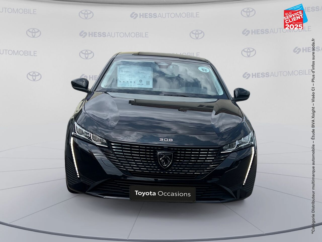 Véhicule d'occasion PEUGEOT 308 1.2 PURETECH 130CH SS ALLURE PACK EAT8 chez Toyota Thionville