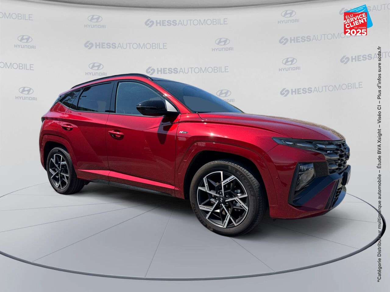 Véhicule neuf HYUNDAI TUCSON 1.6 T-GDI 215CH HYBRID NLINE EXECUTIVE chez Hyundai Strasbourg