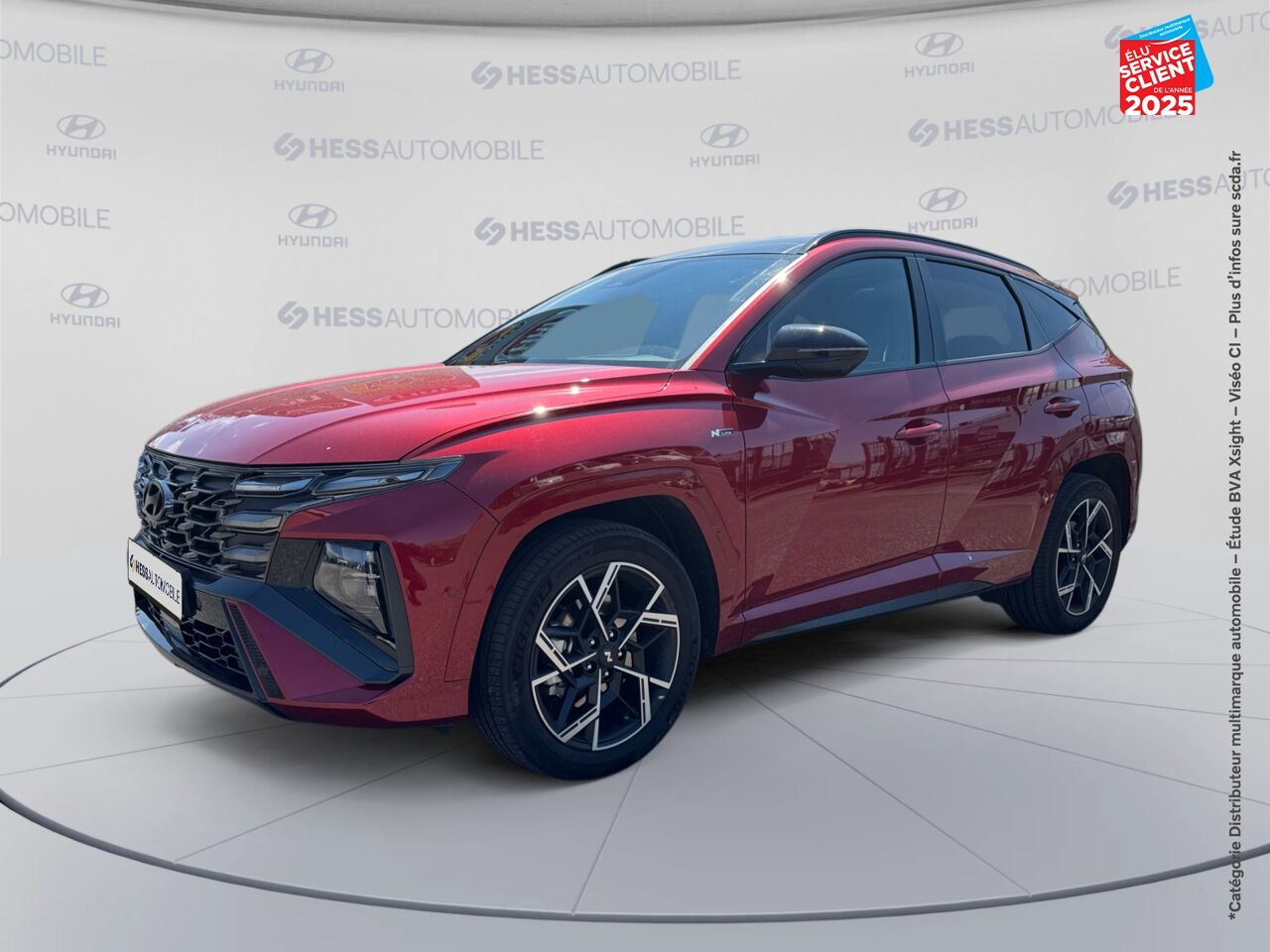 Véhicule neuf HYUNDAI TUCSON 1.6 T-GDI 215CH HYBRID NLINE EXECUTIVE chez Hyundai Strasbourg