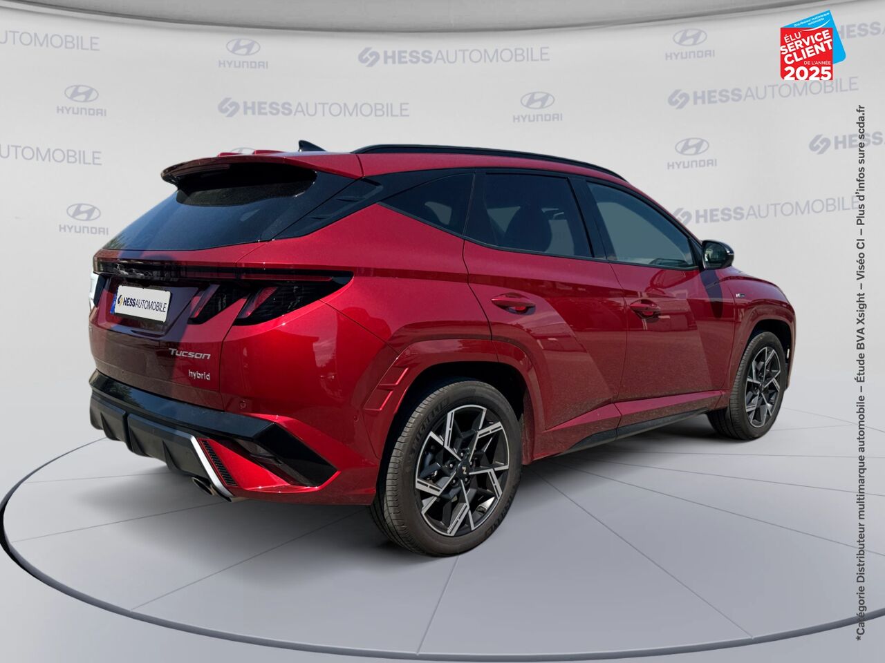 Véhicule neuf HYUNDAI TUCSON 1.6 T-GDI 215CH HYBRID NLINE EXECUTIVE chez Hyundai Strasbourg