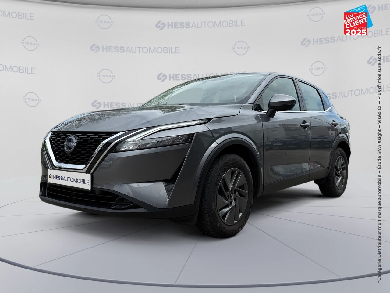 Véhicule d'occasion NISSAN QASHQAI 1.3 MILD HYBRID 140CH BUSINESS EDITION CAMERA chez Toyota Thionville