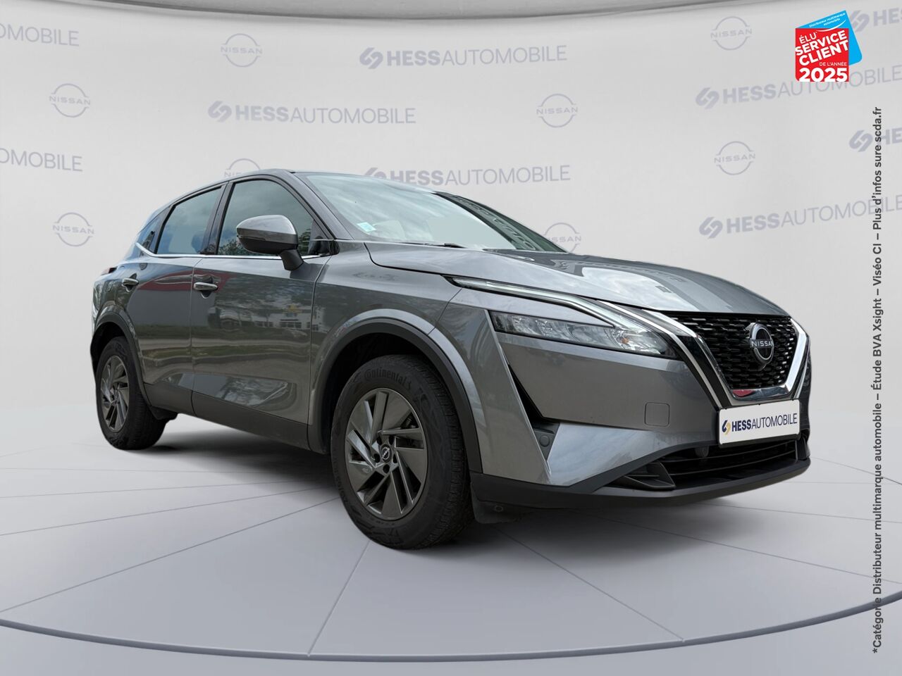 Véhicule d'occasion NISSAN QASHQAI 1.3 MILD HYBRID 140CH BUSINESS EDITION CAMERA chez Toyota Thionville