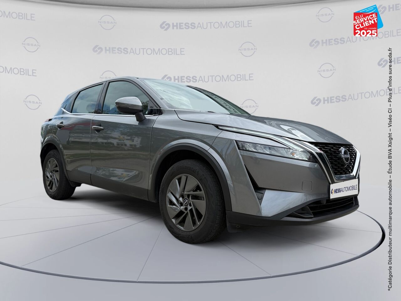 Véhicule d'occasion NISSAN QASHQAI 1.3 MILD HYBRID 140CH BUSINESS EDITION CAMERA chez Toyota Bar le Duc