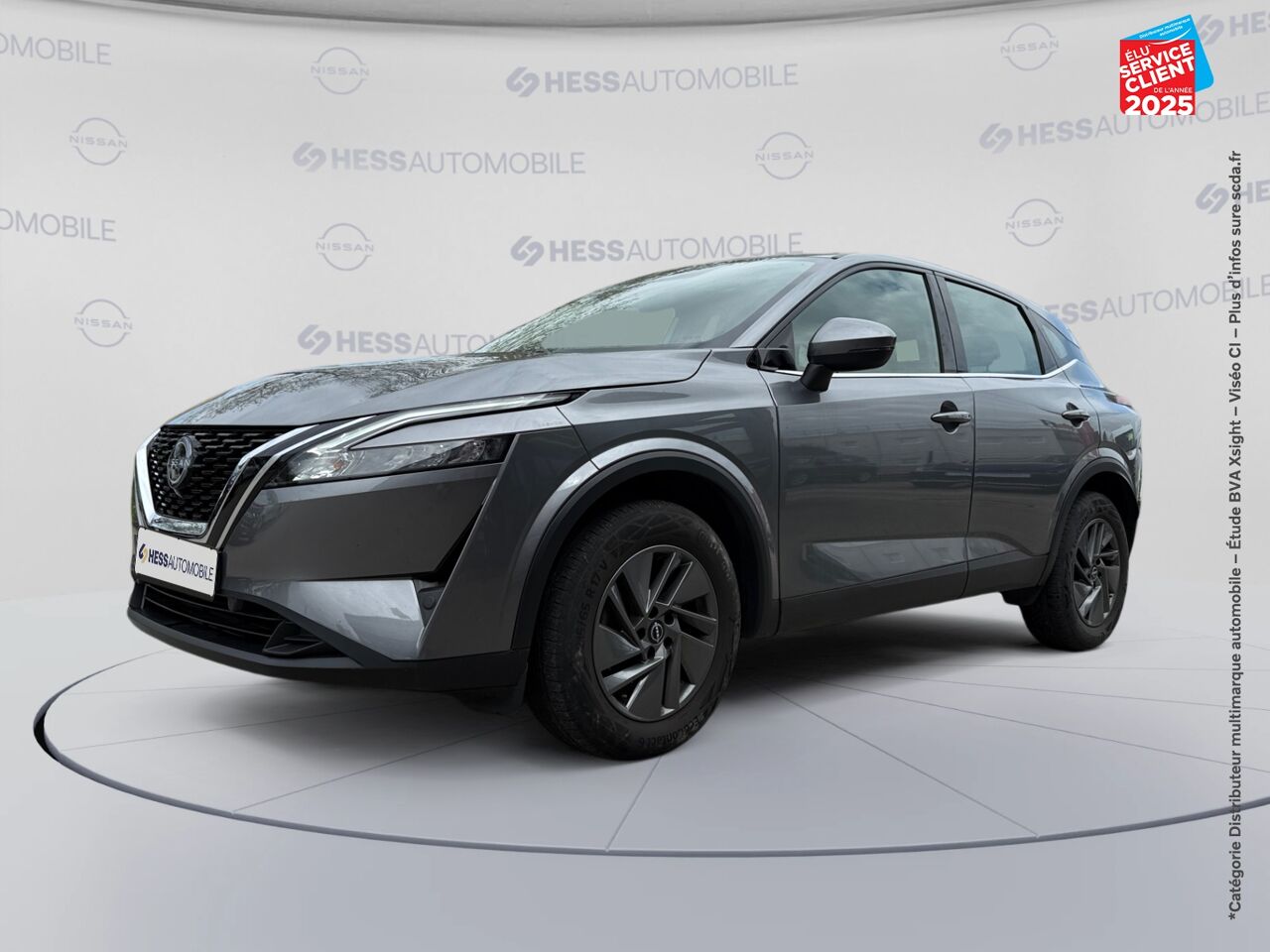 Véhicule d'occasion NISSAN QASHQAI 1.3 MILD HYBRID 140CH BUSINESS EDITION CAMERA chez Toyota Bar le Duc
