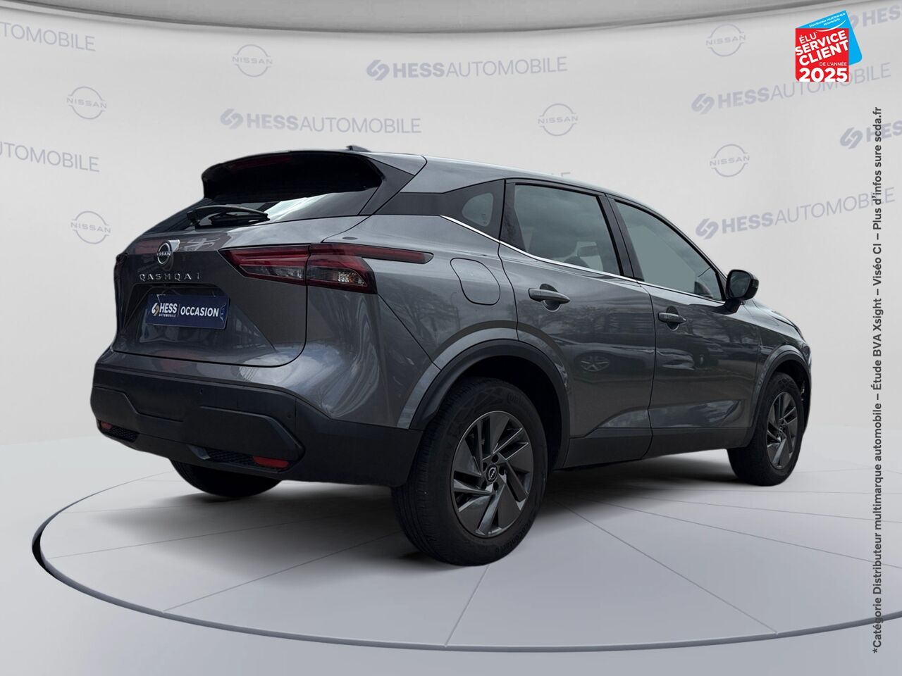 Véhicule d'occasion NISSAN QASHQAI 1.3 MILD HYBRID 140CH BUSINESS EDITION chez Toyota Bar le Duc