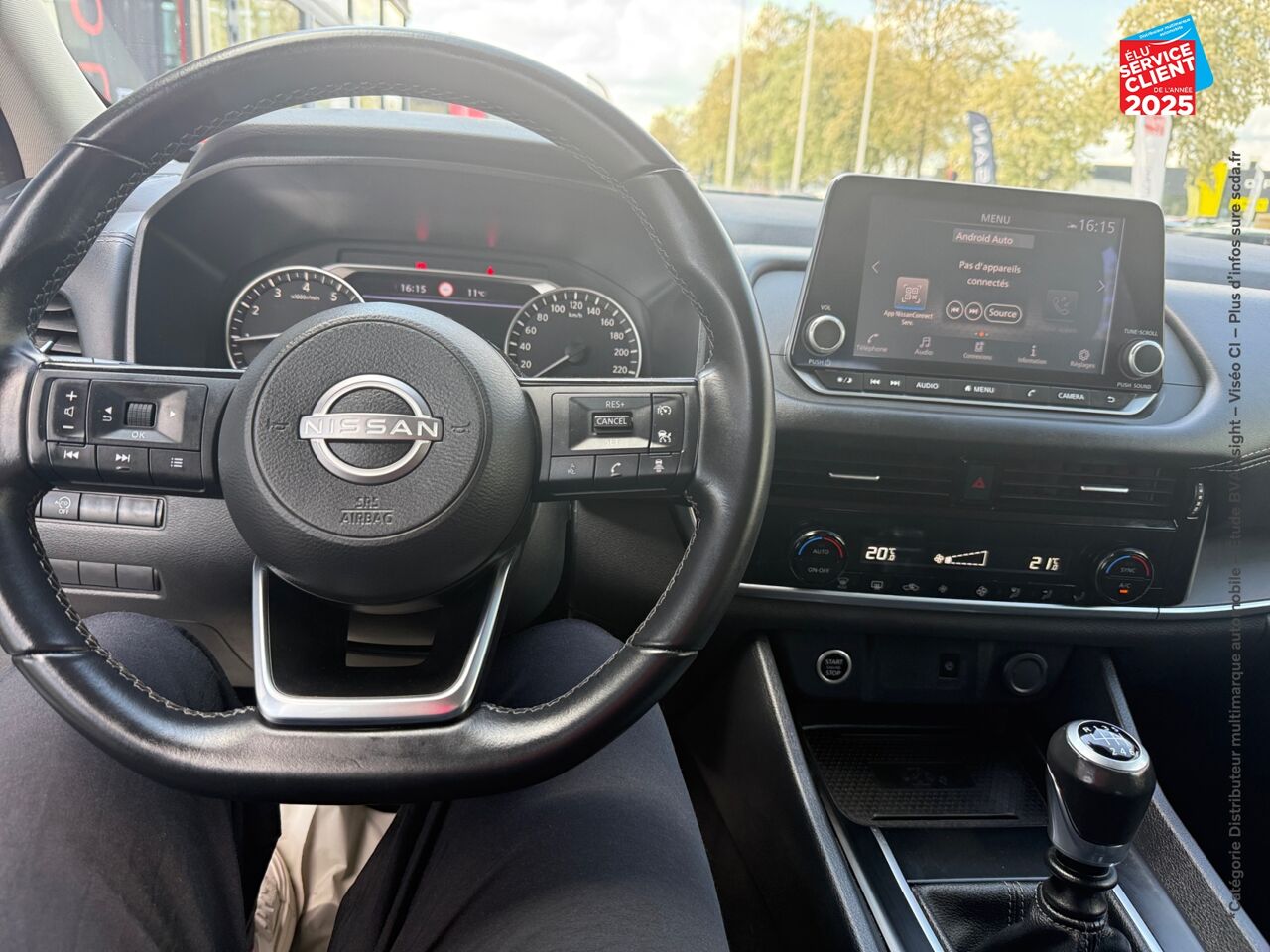 Véhicule d'occasion NISSAN QASHQAI 1.3 MILD HYBRID 140CH BUSINESS EDITION chez Nissan Juke occasion