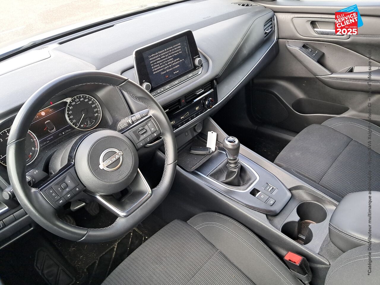 Véhicule d'occasion NISSAN QASHQAI 1.3 MILD HYBRID 140CH BUSINESS EDITION CAMERA chez Nissan Qashqai occasion