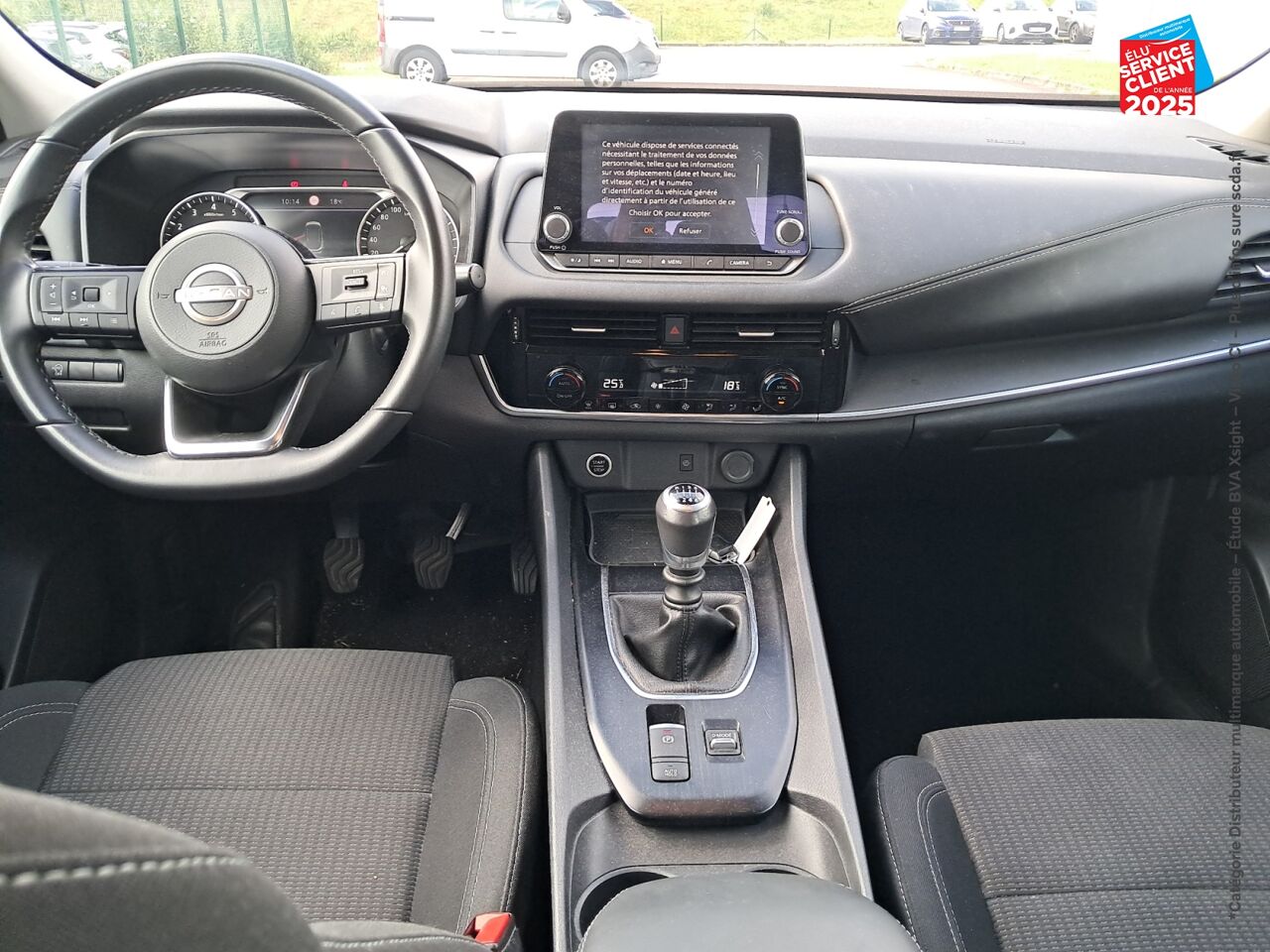 Véhicule d'occasion NISSAN QASHQAI 1.3 MILD HYBRID 140CH BUSINESS EDITION CAMERA chez Nissan Qashqai occasion