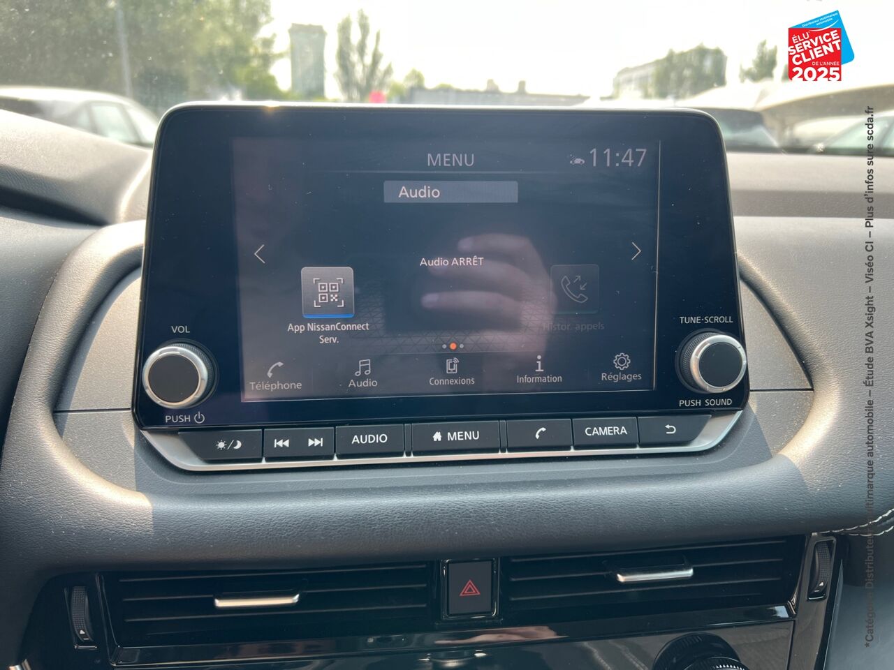 Véhicule d'occasion NISSAN QASHQAI 1.3 MILD HYBRID 140CH BUSINESS EDITION chez Renault Saint-Louis