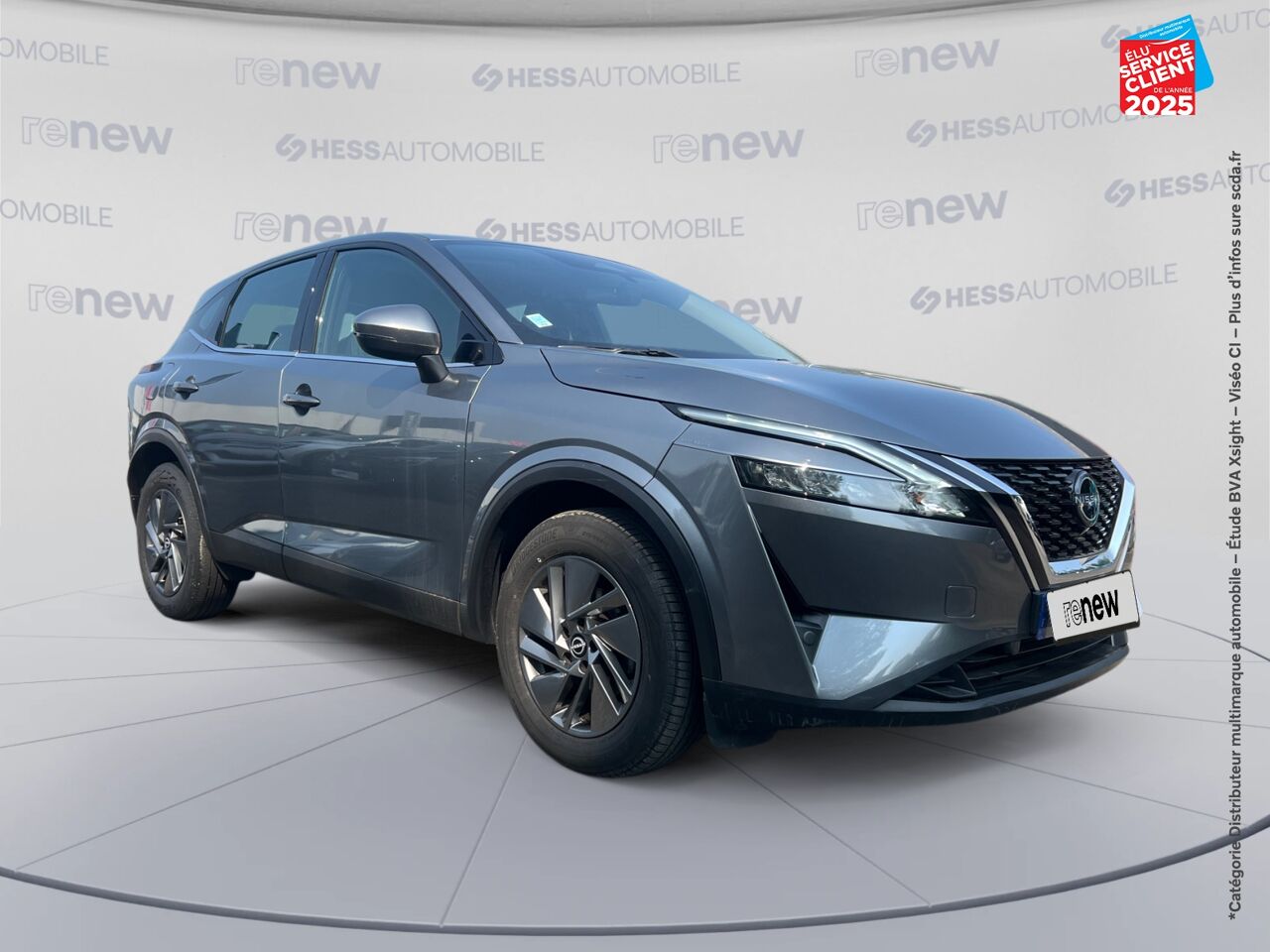Véhicule d'occasion NISSAN QASHQAI 1.3 MILD HYBRID 140CH BUSINESS EDITION CAMERA chez Renault Saint-Louis