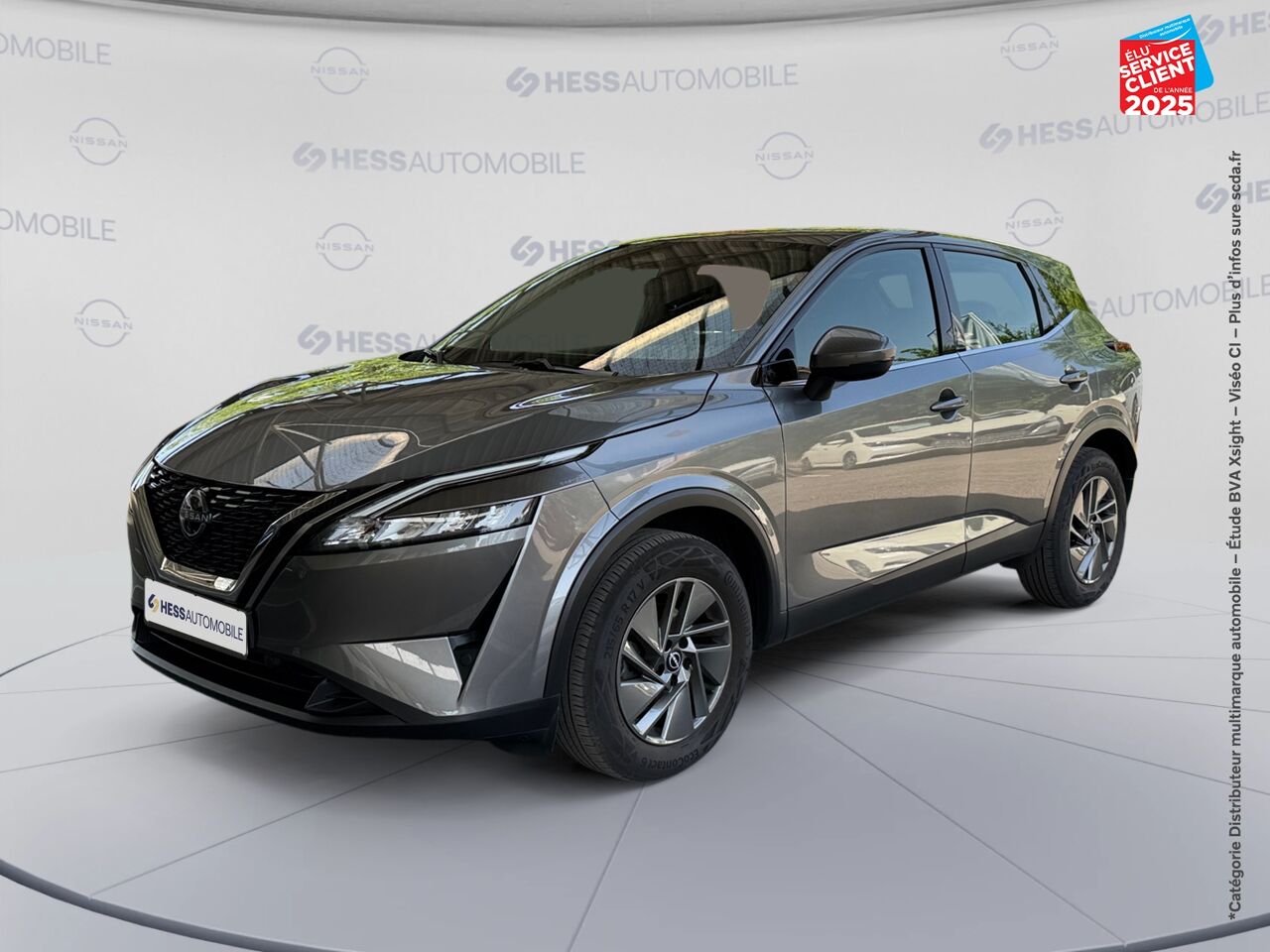 Véhicule d'occasion NISSAN QASHQAI 1.3 MILD HYBRID 140CH BUSINESS EDITION CAMERA chez Renault Colmar