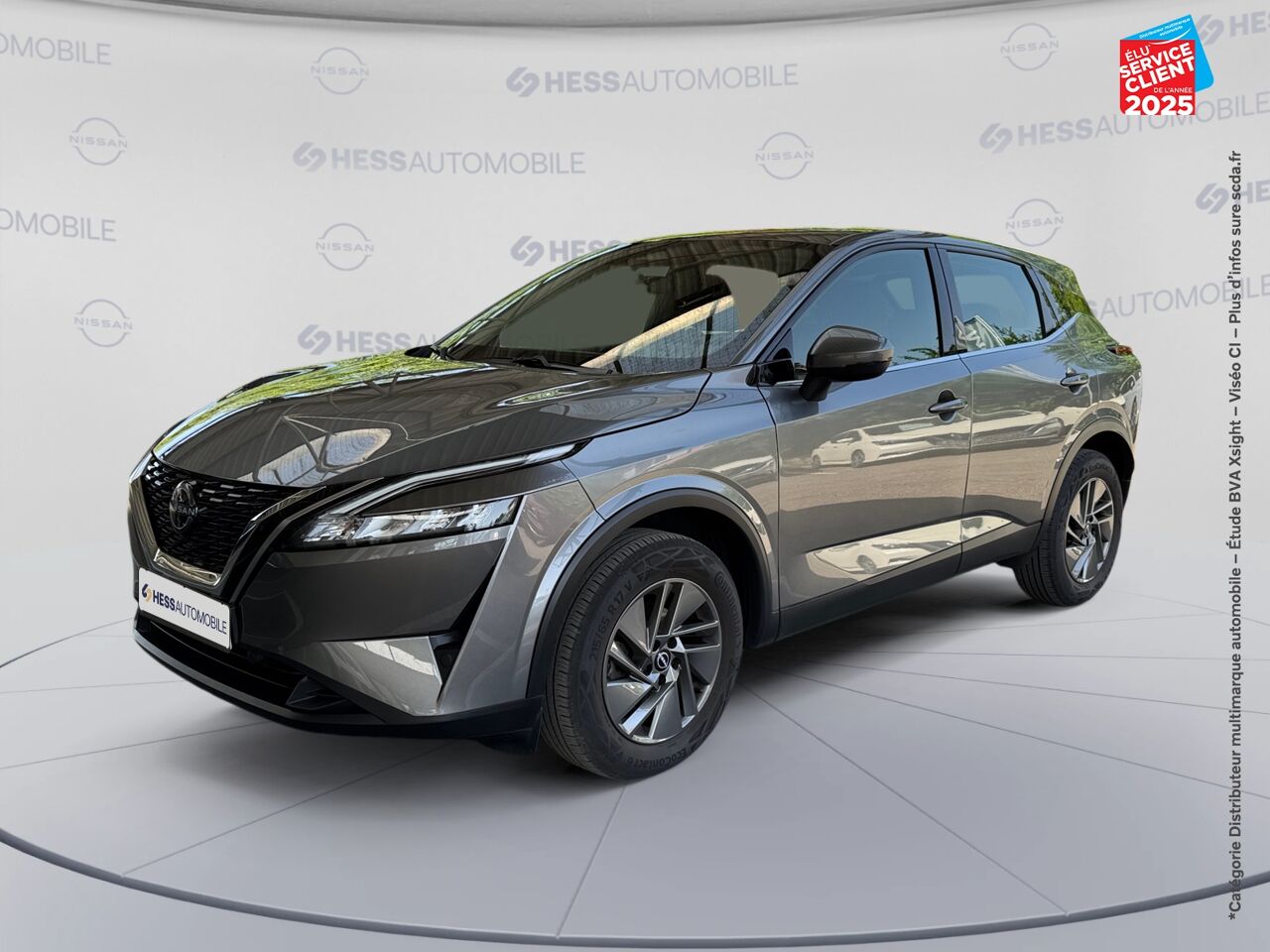 Véhicule d'occasion NISSAN QASHQAI 1.3 MILD HYBRID 140CH BUSINESS EDITION CAMERA chez Toyota Bar le Duc