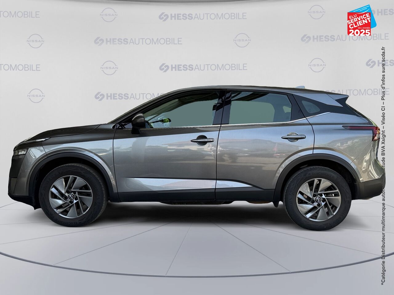 Véhicule d'occasion NISSAN QASHQAI 1.3 MILD HYBRID 140CH BUSINESS EDITION CAMERA chez Toyota Bar le Duc