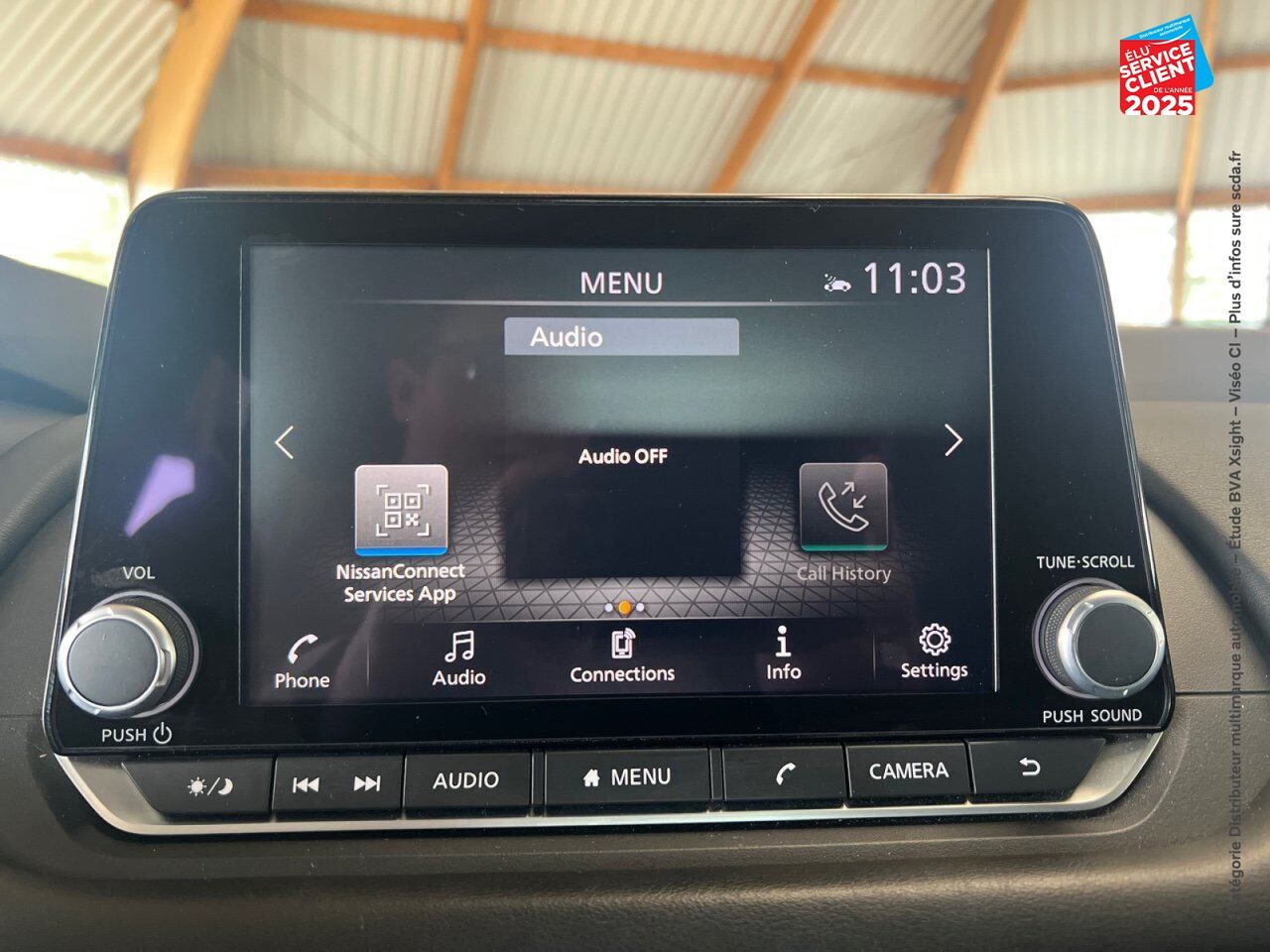 Véhicule d'occasion NISSAN QASHQAI 1.3 MILD HYBRID 140CH BUSINESS EDITION CAMERA chez Fiat Belfort