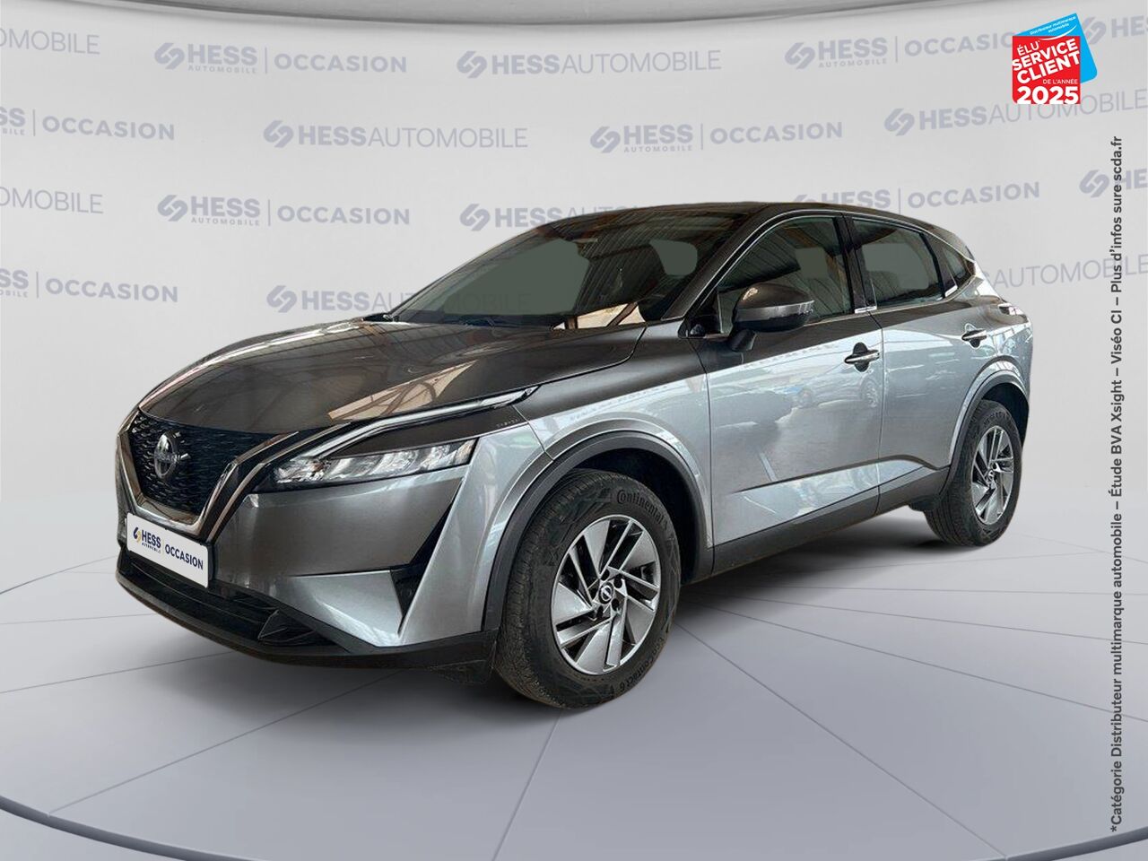 Véhicule d'occasion NISSAN QASHQAI 1.3 MILD HYBRID 140CH BUSINESS EDITION CAMERA chez Fiat Belfort