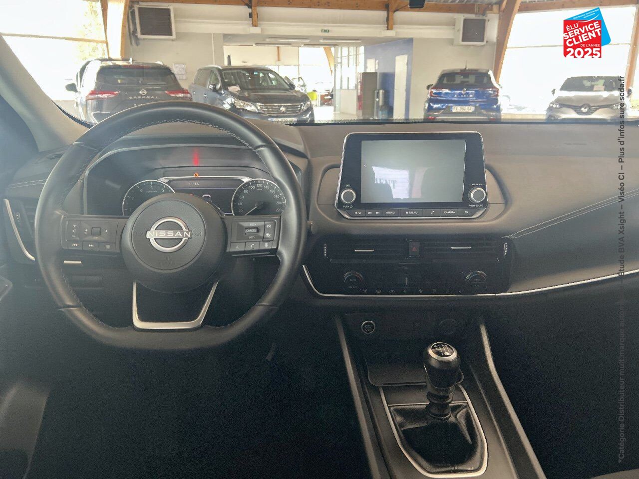 Véhicule d'occasion NISSAN QASHQAI 1.3 MILD HYBRID 140CH BUSINESS EDITION CAMERA chez Nissan Colmar