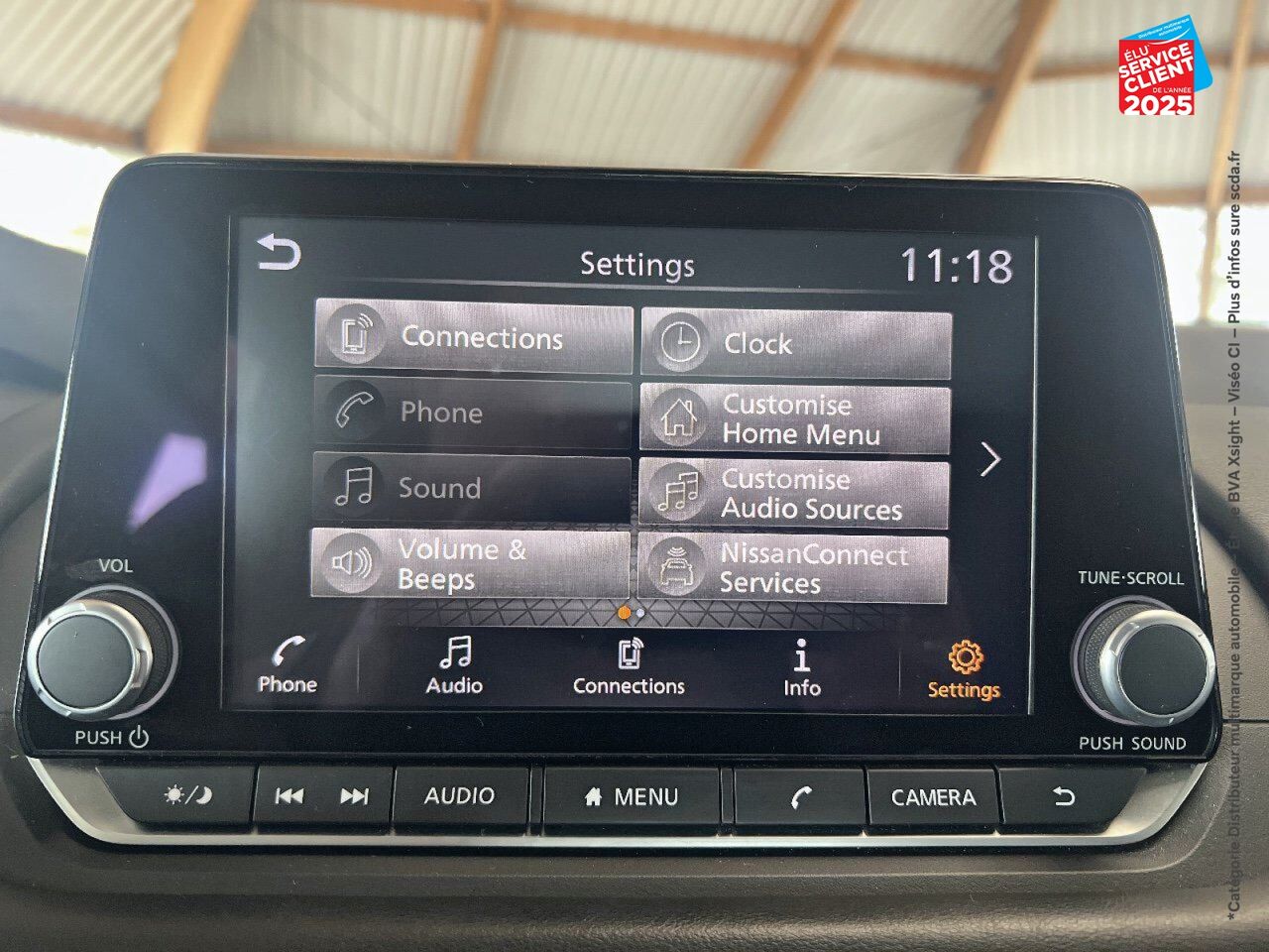 Véhicule d'occasion NISSAN QASHQAI 1.3 MILD HYBRID 140CH BUSINESS EDITION CAMERA chez Nissan Colmar