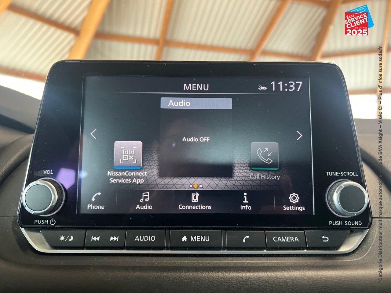 Véhicule d'occasion NISSAN QASHQAI 1.3 MILD HYBRID 140CH BUSINESS EDITION CAMERA chez Fiat Dijon
