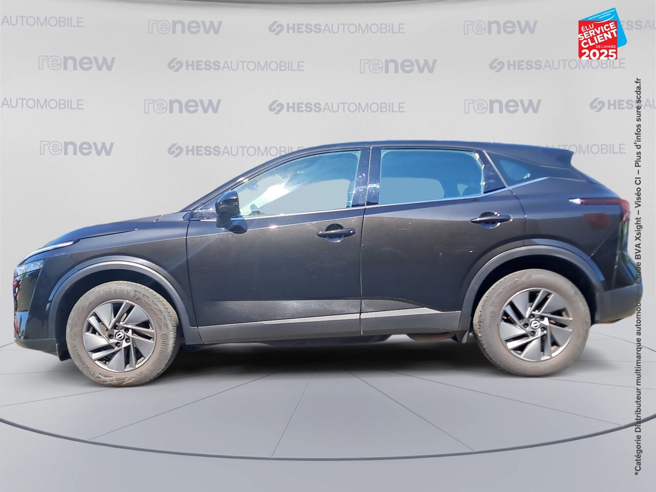 Véhicule d'occasion NISSAN QASHQAI 1.3 MILD HYBRID 140CH BUSINESS EDITION 2022 chez Hyundai Chalons