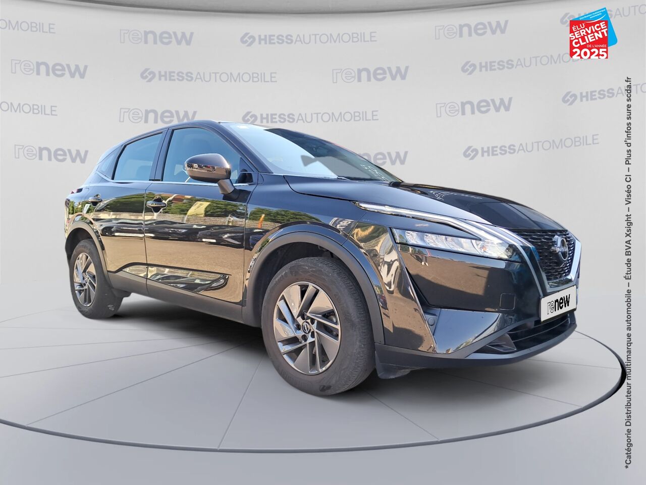Véhicule d'occasion NISSAN QASHQAI 1.3 MILD HYBRID 140CH BUSINESS EDITION 2022 chez Hyundai Chalons