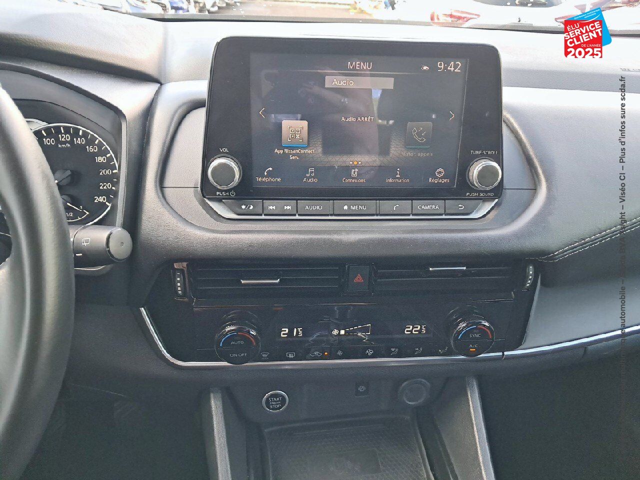 Véhicule d'occasion NISSAN QASHQAI 1.3 MILD HYBRID 140CH BUSINESS EDITION 2022 CAMERA chez Toyota Thionville