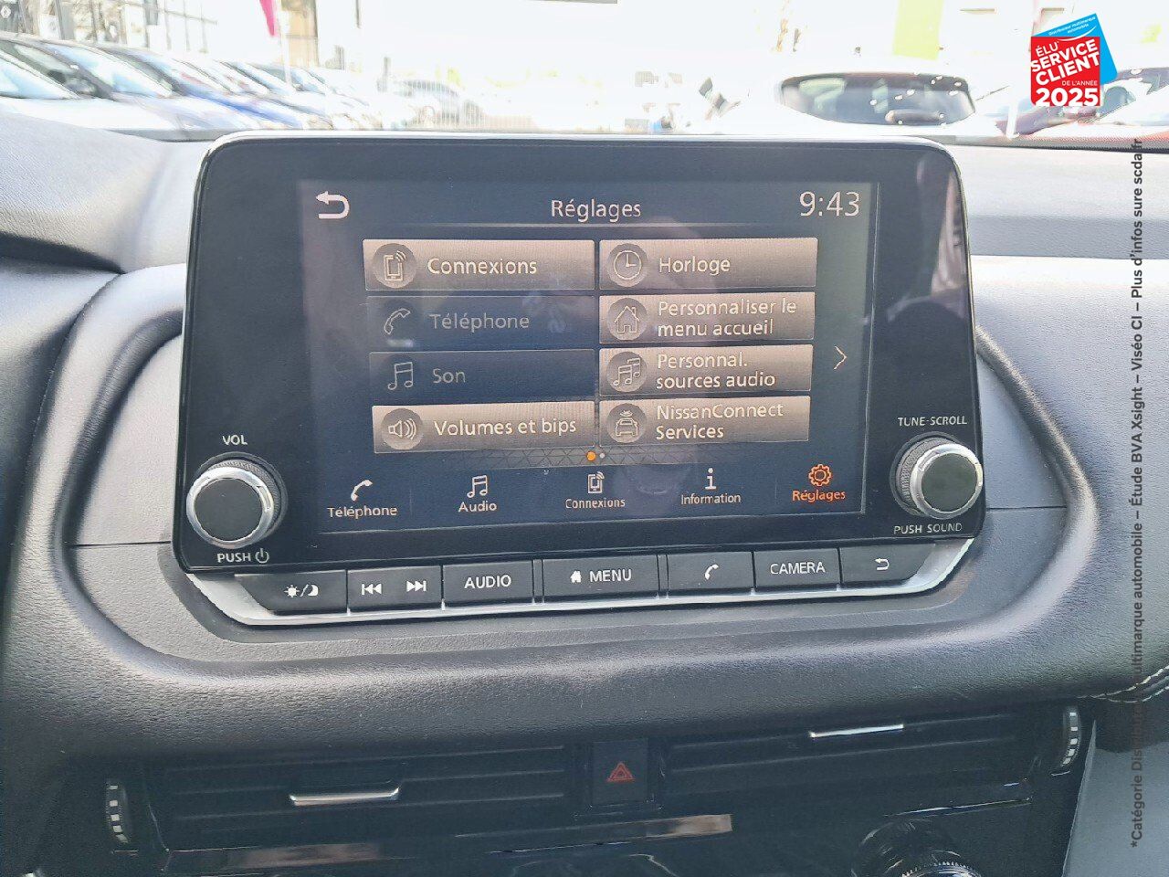 Véhicule d'occasion NISSAN QASHQAI 1.3 MILD HYBRID 140CH BUSINESS EDITION 2022 CAMERA chez Toyota Thionville