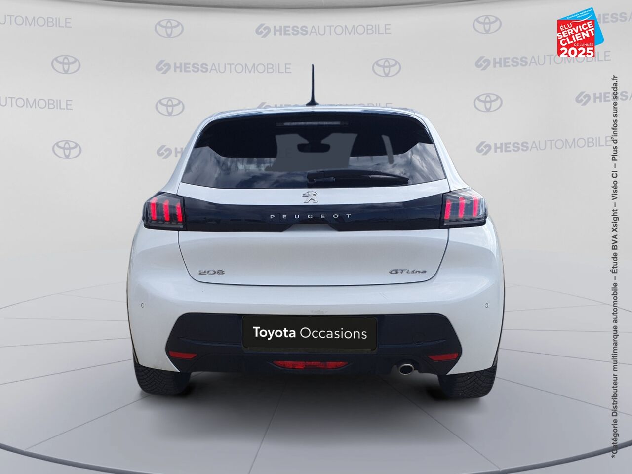 Véhicule d'occasion PEUGEOT 208 1.2 PURETECH 100CH SS GT LINE chez Opel Verdun
