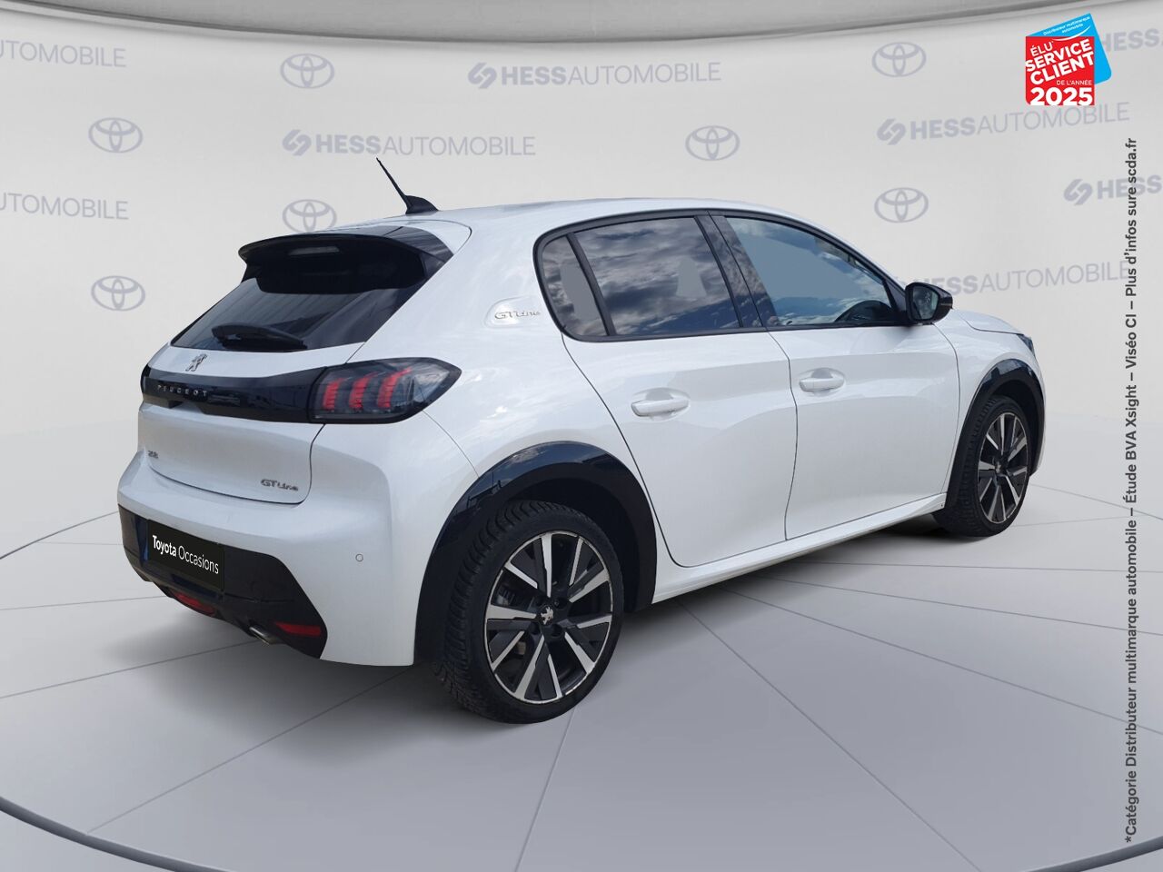 Véhicule d'occasion PEUGEOT 208 1.2 PURETECH 100CH SS GT LINE chez Opel Verdun
