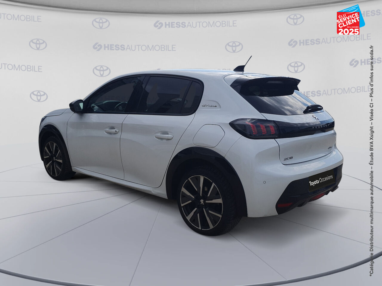 Véhicule d'occasion PEUGEOT 208 1.2 PURETECH 100CH SS GT LINE chez Opel Verdun
