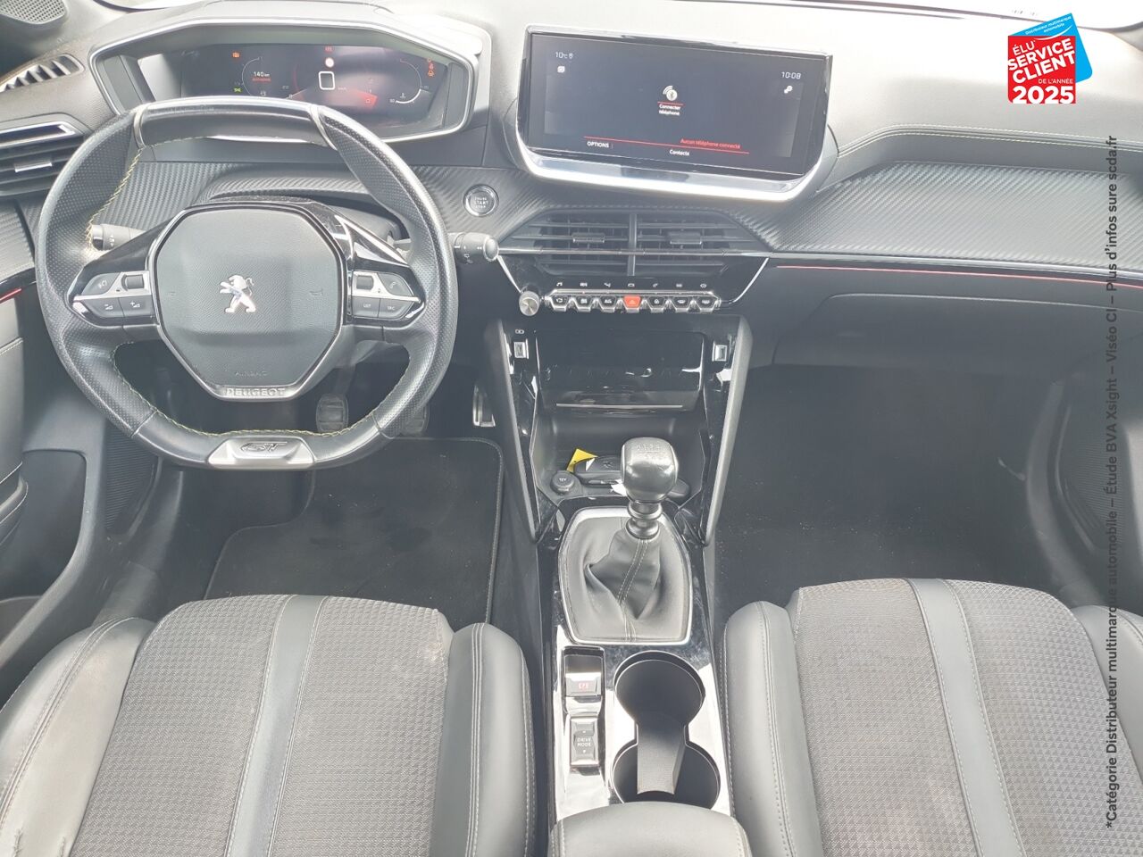 Véhicule d'occasion PEUGEOT 208 1.2 PURETECH 100CH SS GT LINE chez Opel Verdun