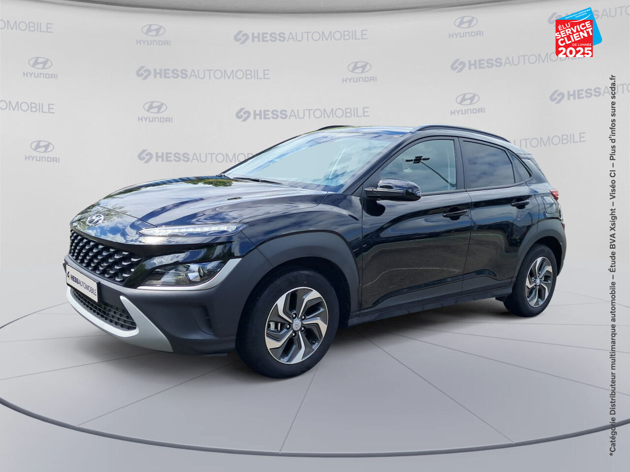 Véhicule d'occasion HYUNDAI KONA 1.6 GDI 141 CH HYBRID INTUITIVE DCT-6 CAMERA chez Opel Thionville