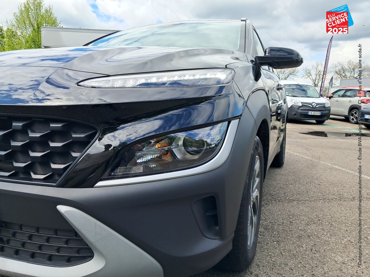 Véhicule d'occasion HYUNDAI KONA 1.6 GDI 141 CH HYBRID INTUITIVE DCT-6 CAMERA chez Opel Thionville