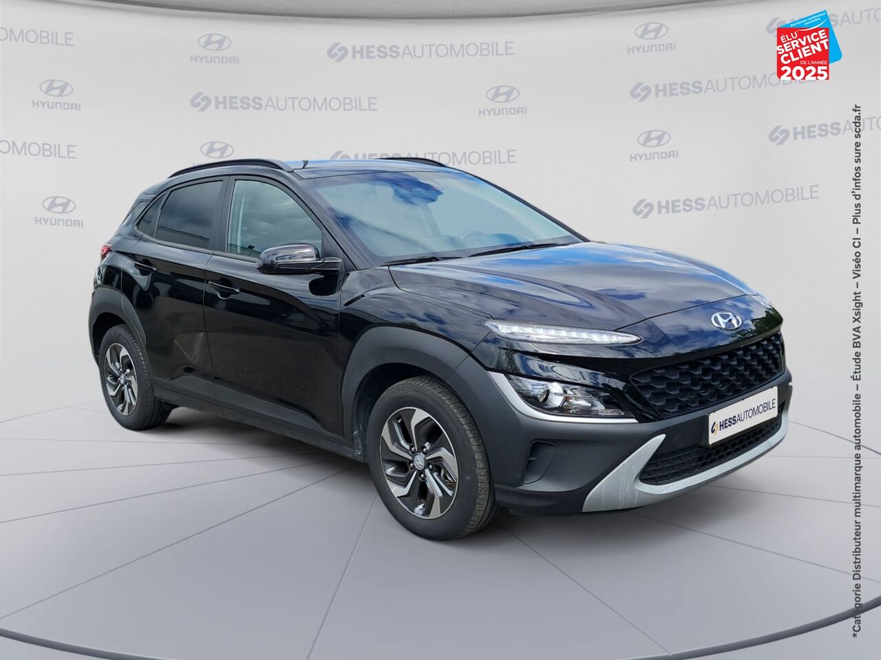 Véhicule d'occasion HYUNDAI KONA 1.6 GDI 141 CH HYBRID INTUITIVE DCT-6 CAMERA chez Opel Thionville