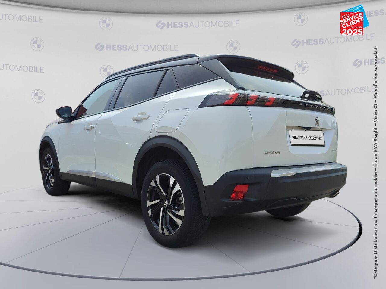 Véhicule d'occasion PEUGEOT 2008 1.5 BLUEHDI 130CH S/S GT LINE EAT8 7CV TOUVRANT GPS CAMERA CARPLAY chez Toyota Thionville