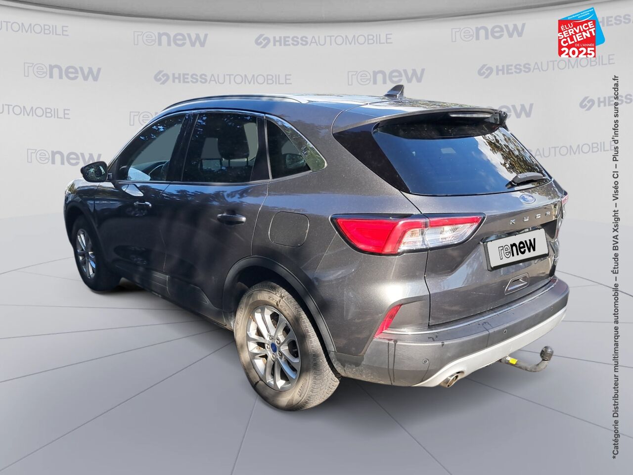 Véhicule d'occasion FORD KUGA 2.5 DURATEC 190CH FHEV E85 TITANIUM BVA chez Renault Saint-Louis