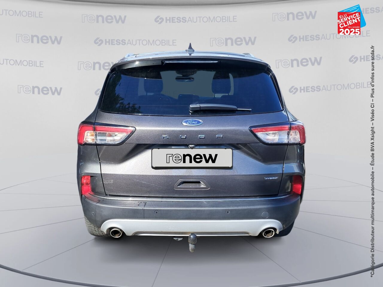 Véhicule d'occasion FORD KUGA 2.5 DURATEC 190CH FHEV E85 TITANIUM BVA chez Renault Saint-Louis