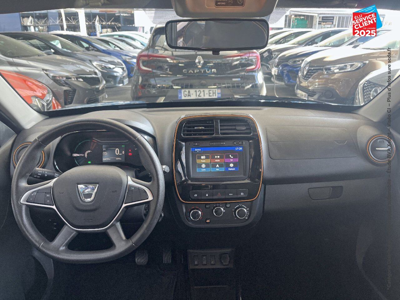 Véhicule d'occasion DACIA SPRING 45CH CONFORT PLUS - ACHAT INTEGRAL GPS CAMERA chez Dacia Mulhouse