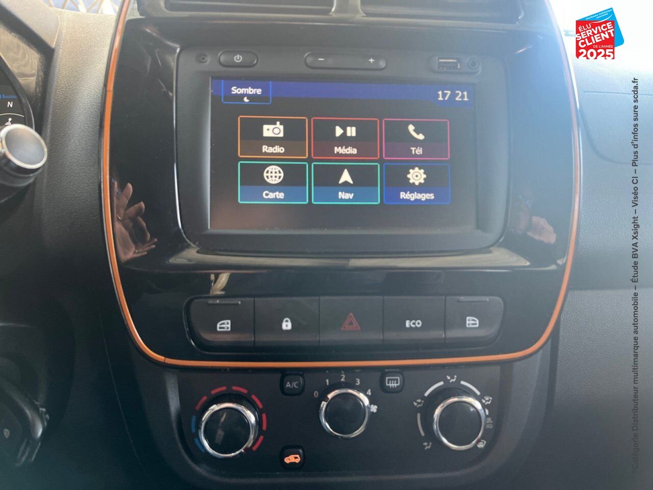 Véhicule d'occasion DACIA SPRING 45CH CONFORT PLUS - ACHAT INTEGRAL GPS CAMERA chez Dacia Mulhouse