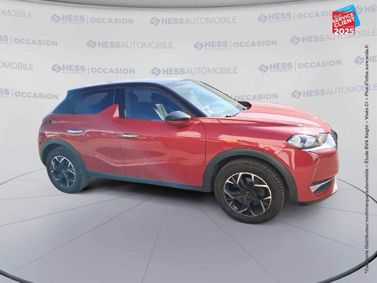 Véhicule d'occasion DS DS 3 CROSSBACK PURETECH 130CH SO CHIC AUTOMATIQUE CAMERA chez MINI Besançon
