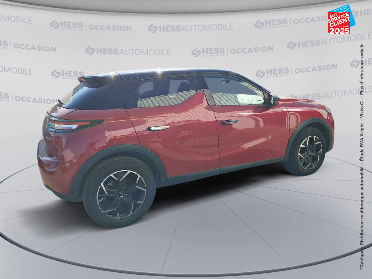 Véhicule d'occasion DS DS 3 CROSSBACK PURETECH 130CH SO CHIC AUTOMATIQUE CAMERA chez MINI Besançon